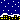 夜の雪景色デコメ絵文字